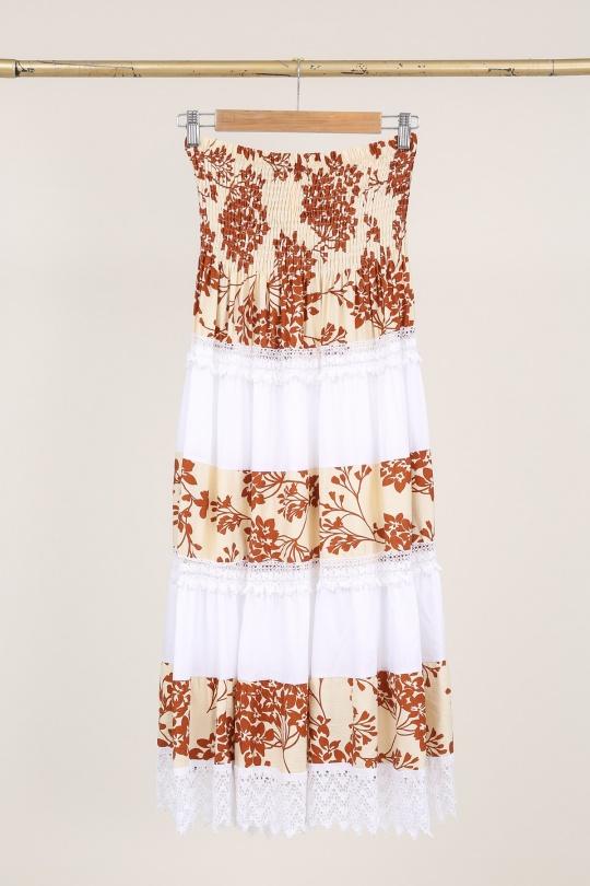 Robes mi-longues Femme Couleurs mélangées MJ FASHION 8616R Efashion Paris