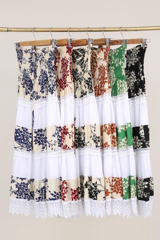 Robes mi-longues Femme Couleurs mélangées MJ FASHION 8616R Efashion Paris