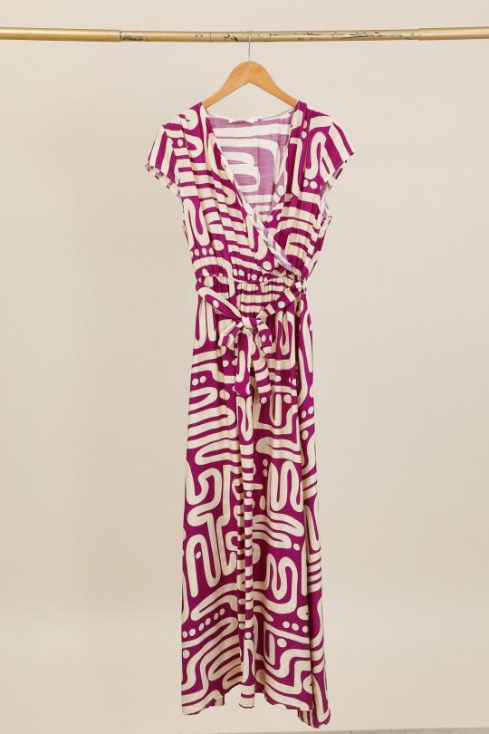 Robes longues Femme Couleurs mélangées MJ FASHION Y160 Efashion Paris