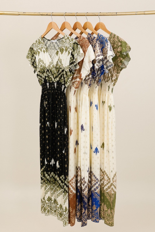 Maxi dresses Women Mixed colors MJ FASHION 9130 Efashion Paris