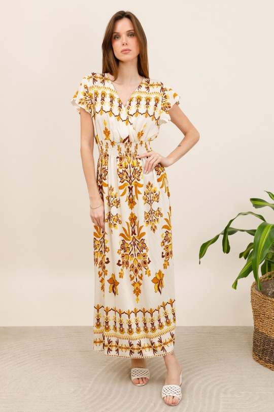 Robes longues Femme Couleurs mélangées MJ FASHION 9137 Efashion Paris