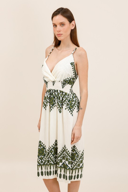 Midi dresses Women Mixed colors MJ FASHION 9156 Efashion Paris