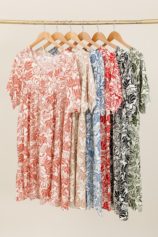 Robes courtes Femme Couleurs mélangées MJ FASHION 9192 Efashion Paris