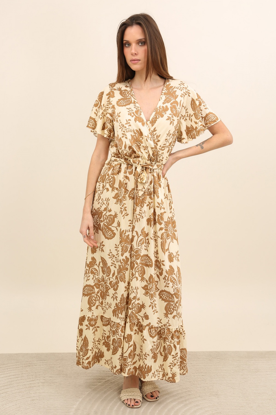 Robes longues Femme Couleurs mélangées MJ FASHION R123 #c Efashion Paris