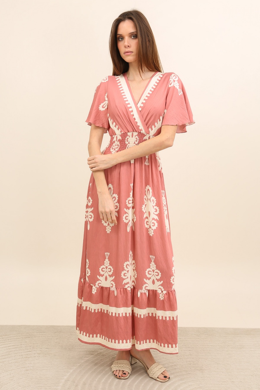 Robes longues Femme Couleurs mélangées MJ FASHION R118 #c Efashion Paris