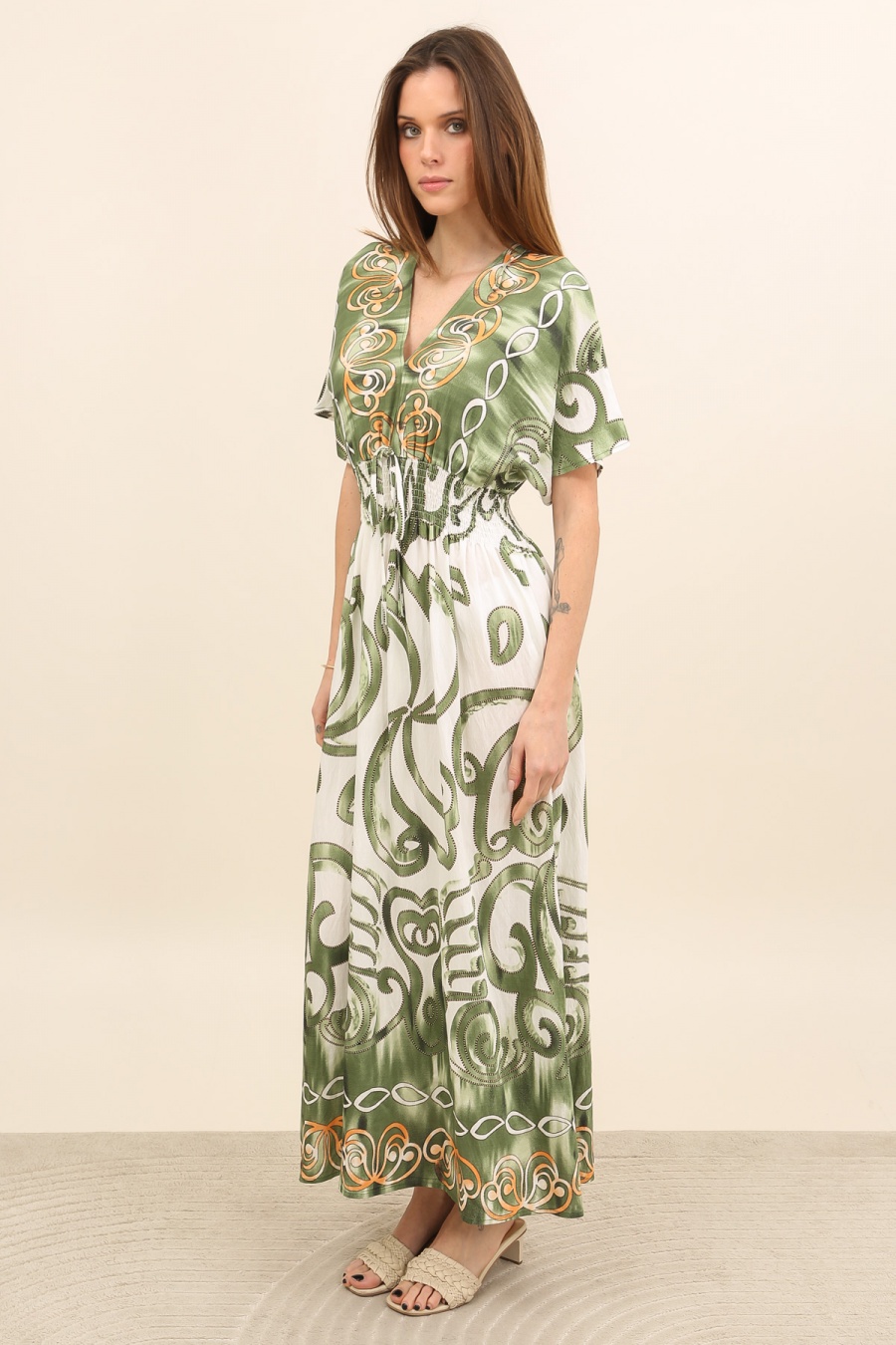 Robes longues Femme Couleurs mélangées MJ FASHION R122 #c Efashion Paris