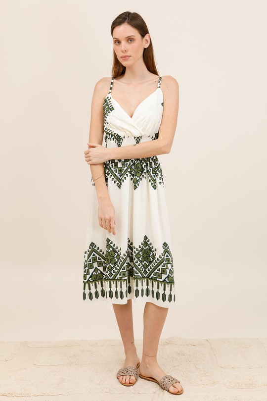 Midi dresses Women Mixed colors MJ FASHION 9156 #c Efashion Paris