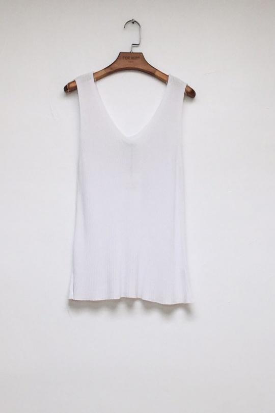 Débardeurs Femme Blanc For Her Paris (SHINIE) 8008 Efashion Paris