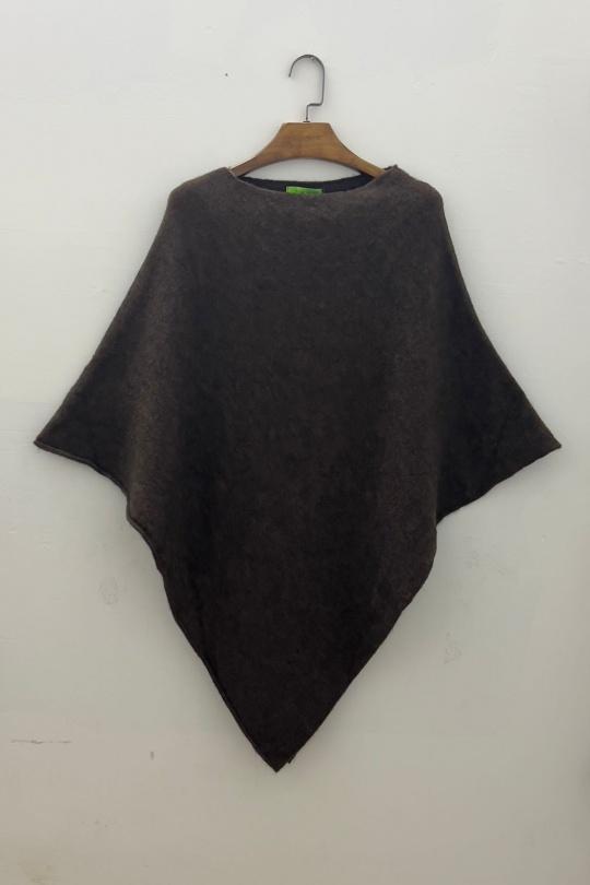 Capes and ponchos Women Cream For Her Paris (SHINIE) 69102PONCHO Efashion Paris