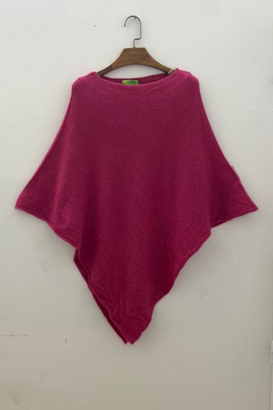 Capes and ponchos Women Cream For Her Paris (SHINIE) 69102PONCHO Efashion Paris