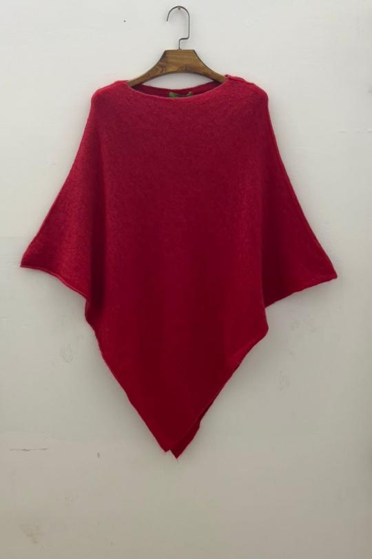 Capes and ponchos Women Cream For Her Paris (SHINIE) 69102PONCHO Efashion Paris