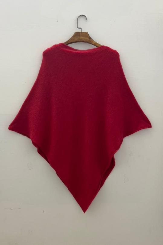 Capes and ponchos Women Cream For Her Paris (SHINIE) 69102PONCHO Efashion Paris