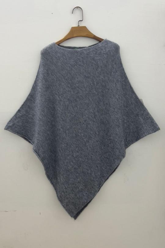 Capes and ponchos Women Cream For Her Paris (SHINIE) 69102PONCHO Efashion Paris