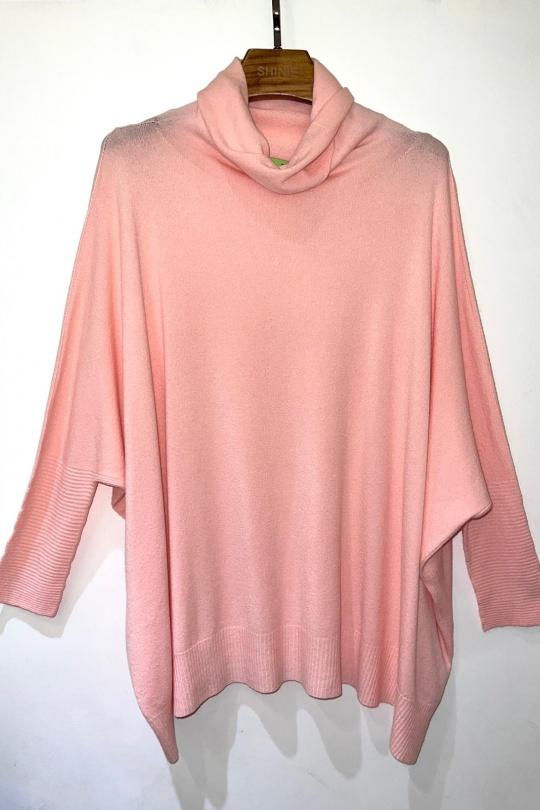 Jumpers Women Pink For Her Paris (SHINIE) 8686 Efashion Paris