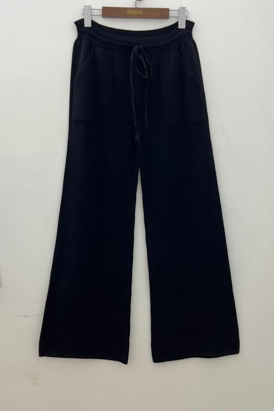 Trousers Women Black For Her Paris (SHINIE) 86806 Efashion Paris