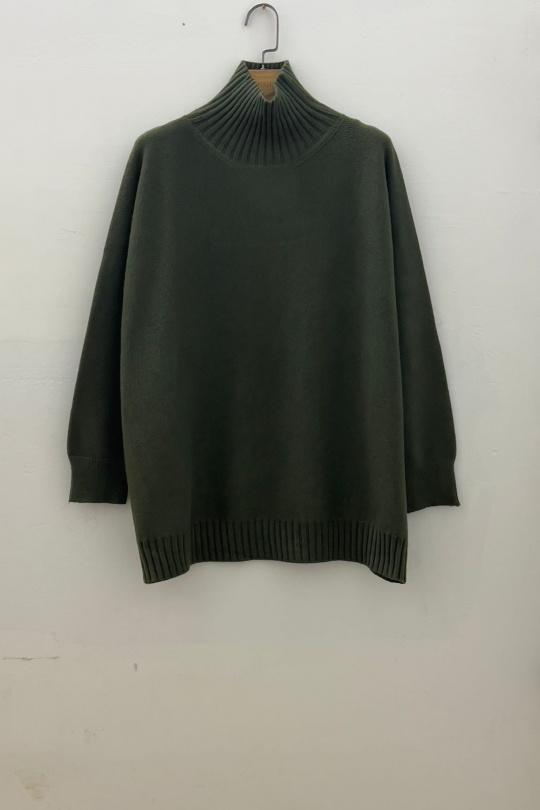 Jumpers Women Khaki For Her Paris (SHINIE) 86809 Efashion Paris