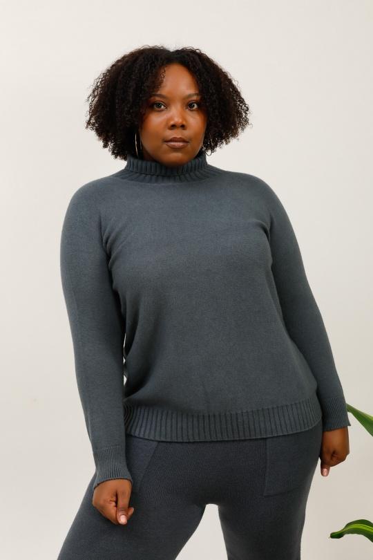 Jumpers Women Anthracite For Her Paris (SHINIE) 86809 Efashion Paris