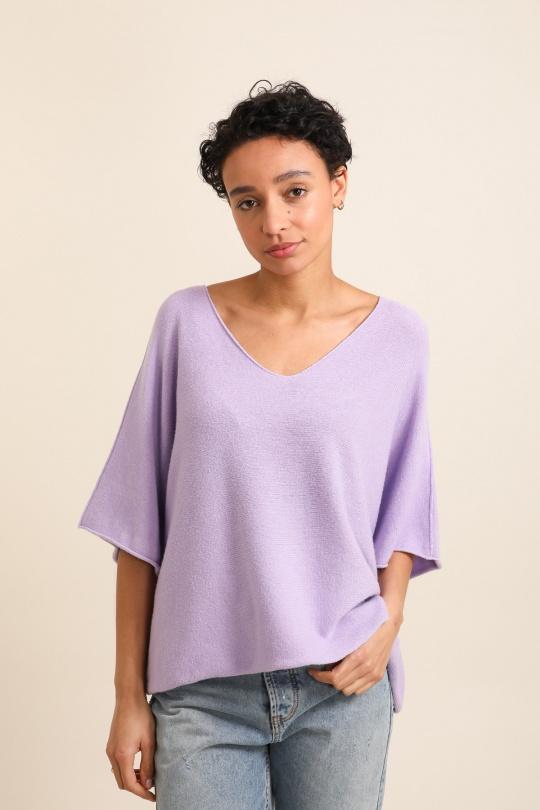Pulls Femme Lilas For Her Paris (SHINIE) 8905 Efashion Paris