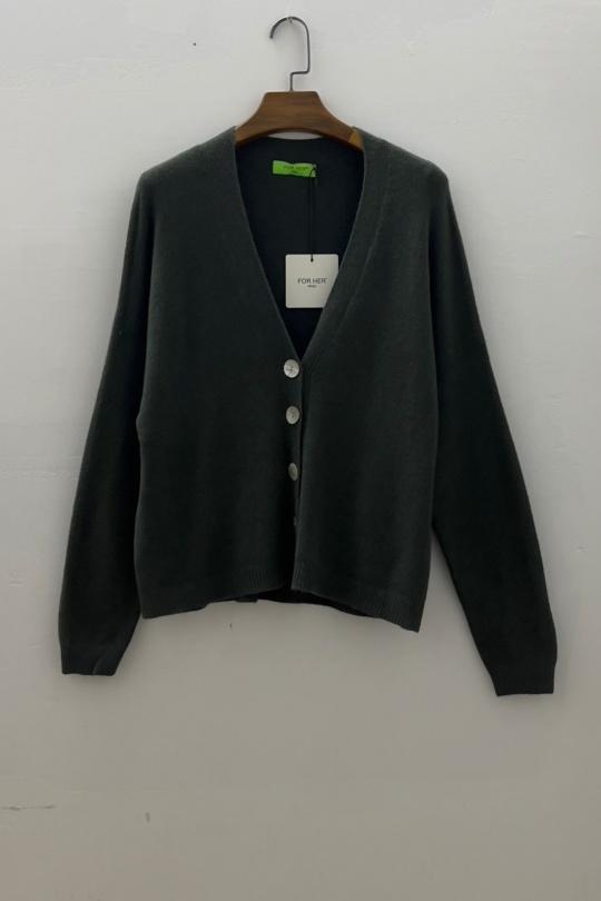 Gilets Femme Jaune clair For Her Paris (SHINIE) 86128 Efashion Paris