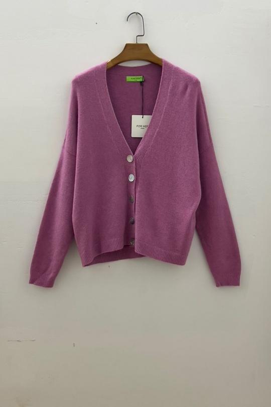 Gilets Femme Jaune clair For Her Paris (SHINIE) 86128 Efashion Paris