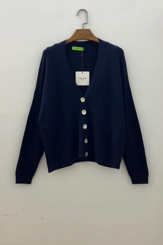 Gilets Femme Jaune clair For Her Paris (SHINIE) 86128 Efashion Paris