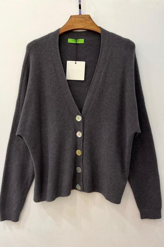 Gilets Femme Jaune clair For Her Paris (SHINIE) 86128 Efashion Paris