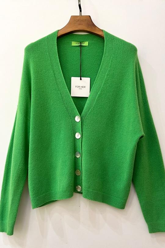 Gilets Femme Jaune clair For Her Paris (SHINIE) 86128 Efashion Paris