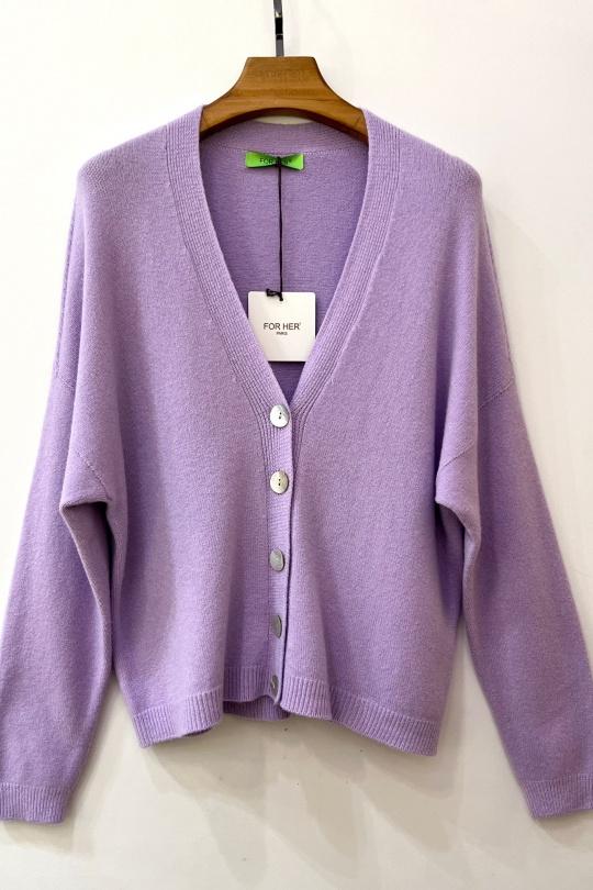 Gilets Femme Jaune clair For Her Paris (SHINIE) 86128 Efashion Paris