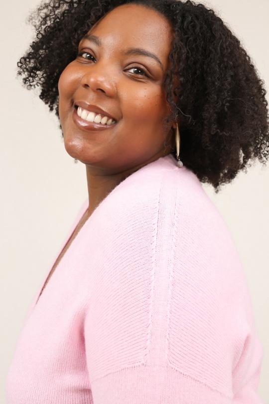 Gilets Femme Jaune clair For Her Paris (SHINIE) 86128 Efashion Paris