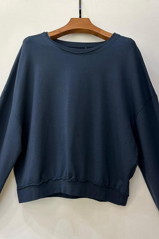 Jumpers Women Navy blue For Her Paris (SHINIE) 9901 Efashion Paris