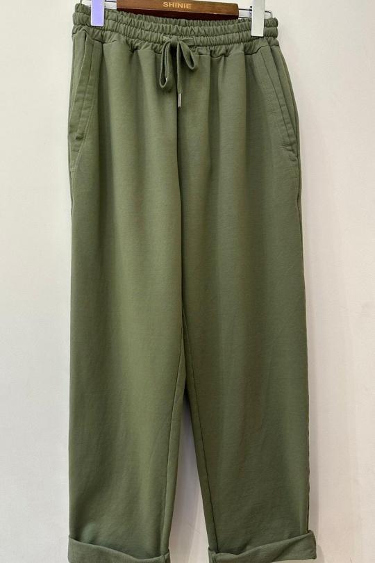 Trousers Women Khaki For Her Paris (SHINIE) 9902 Efashion Paris