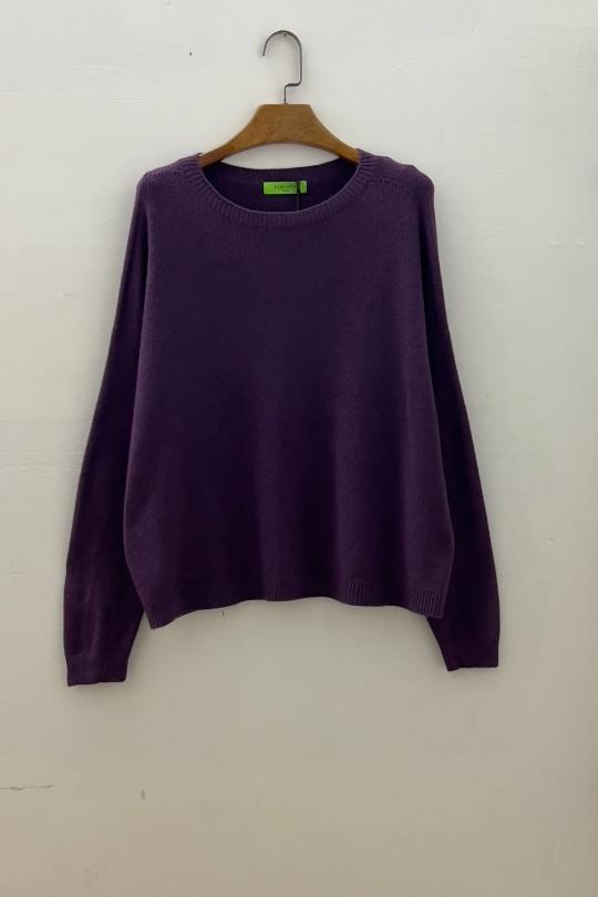 Pulls Femme Bleu pastel For Her Paris (SHINIE) 8665 Efashion Paris