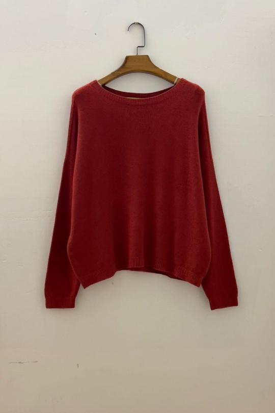 Pulls Femme Bleu pastel For Her Paris (SHINIE) 8665 Efashion Paris