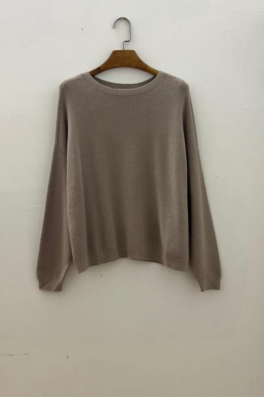 Pulls Femme Bleu pastel For Her Paris (SHINIE) 8665 Efashion Paris