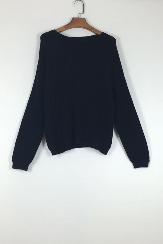 Pulls Femme Bleu pastel For Her Paris (SHINIE) 8665 Efashion Paris