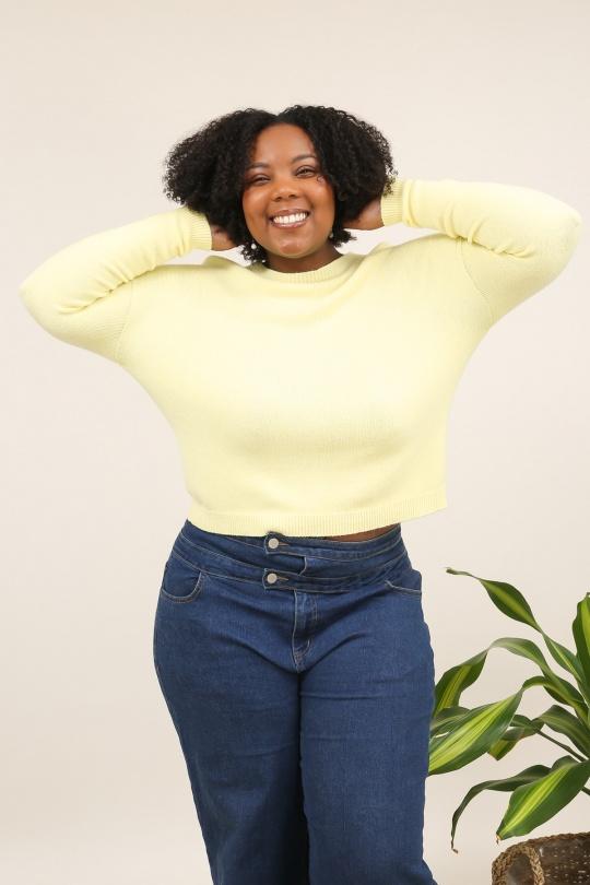 Pulls Femme Bleu pastel For Her Paris (SHINIE) 8665 Efashion Paris