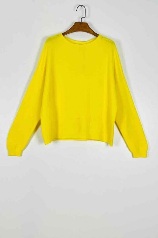 Pulls Femme Bleu pastel For Her Paris (SHINIE) 8665 Efashion Paris