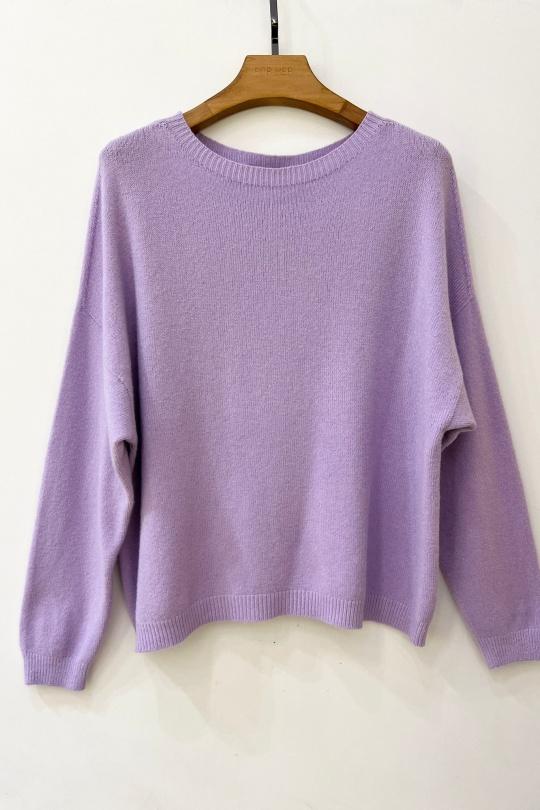 Pulls Femme Bleu pastel For Her Paris (SHINIE) 8665 Efashion Paris