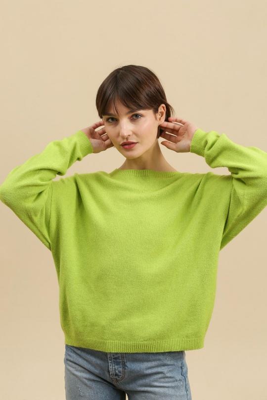 Pulls Femme Bleu pastel For Her Paris (SHINIE) 8665 Efashion Paris