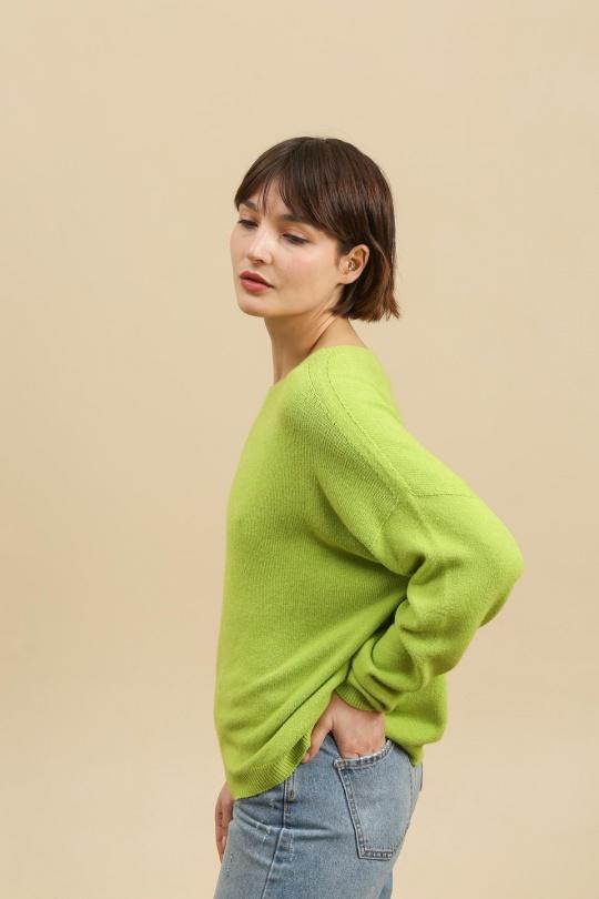 Pulls Femme Bleu pastel For Her Paris (SHINIE) 8665 Efashion Paris