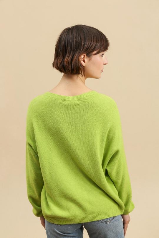 Pulls Femme Bleu pastel For Her Paris (SHINIE) 8665 Efashion Paris