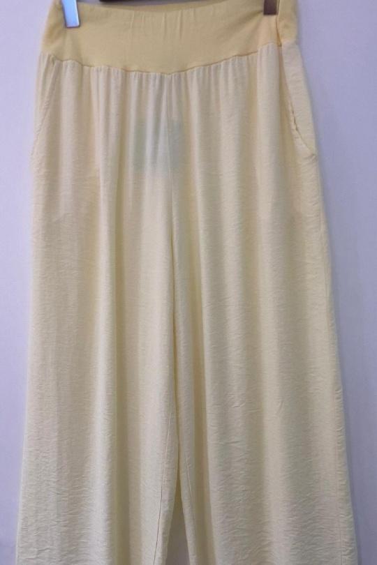 Pantalons Femme Jaune clair For Her Paris (SHINIE) 6210 Efashion Paris