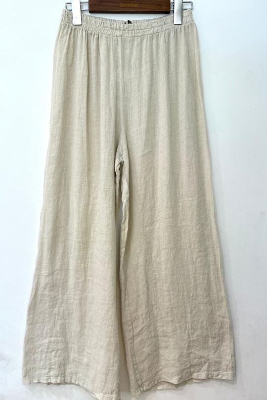 Pantalons Femme Beige For Her Paris (SHINIE) 1808 Efashion Paris