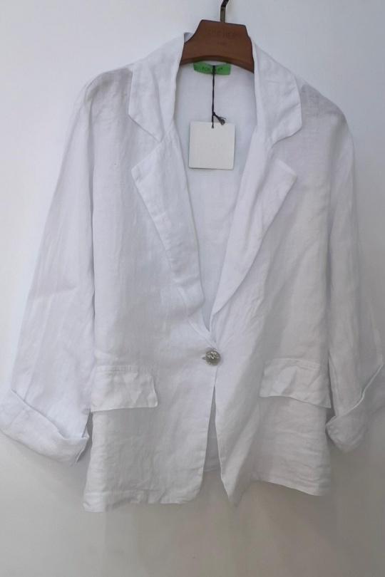 Vestes Femme Blanc For Her Paris (SHINIE) 1816 Efashion Paris