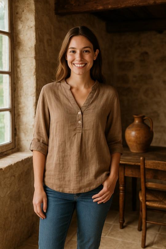 Shirts & blouses  Women Camel For Her Paris (SHINIE) 1815 Efashion Paris