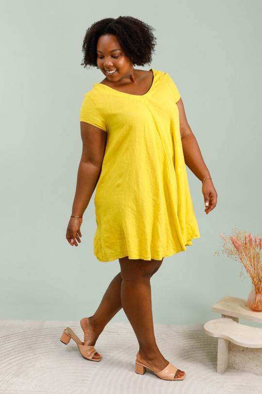 Robes & Combinaisons Femme Jaune For Her Paris (SHINIE) 8212 Efashion Paris