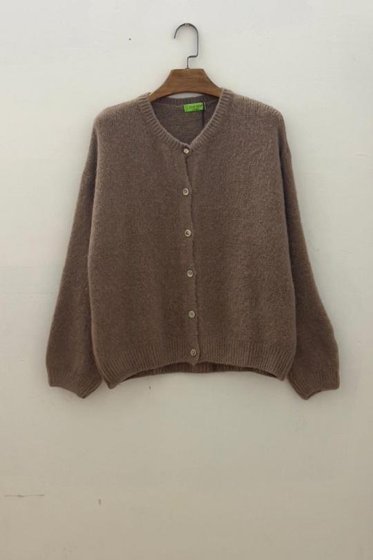 Cardigans Women Brown For Her Paris (SHINIE) 9605 Efashion Paris