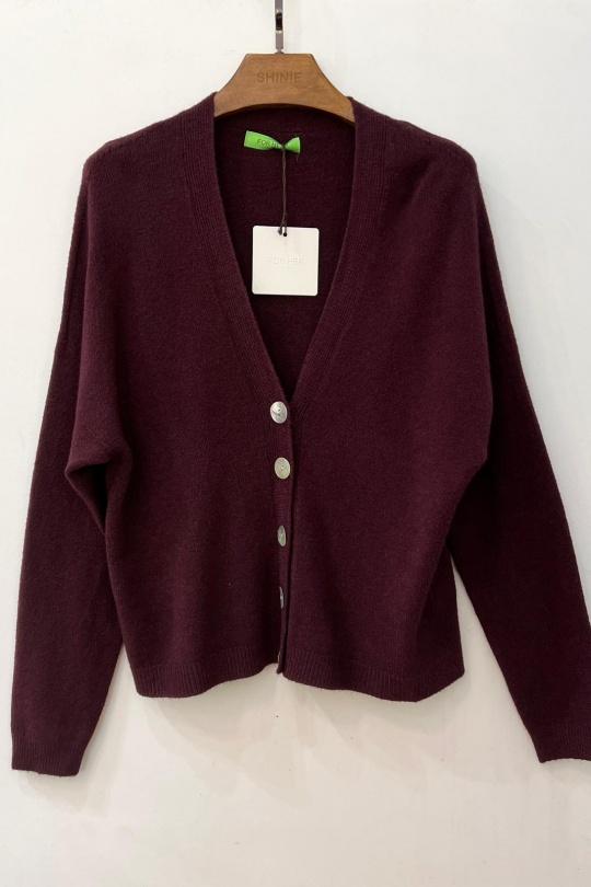 Gilets Femme Jaune clair For Her Paris (SHINIE) 86128 Efashion Paris