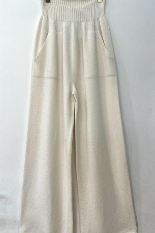 Trousers Women Cream For Her Paris (SHINIE) 86137 Efashion Paris