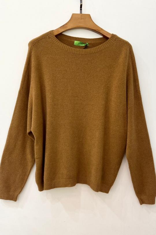 Pulls Femme Bleu pastel For Her Paris (SHINIE) 8665 Efashion Paris